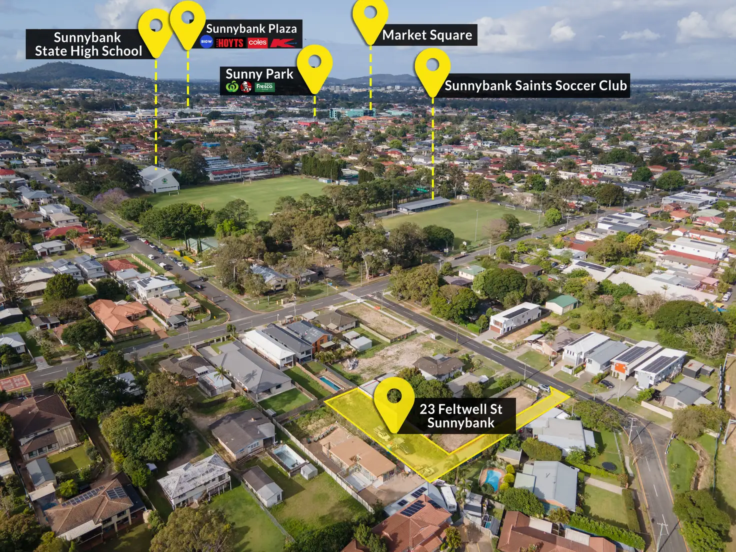 Main view of Homely land listing, 23 Feltwell Street, Sunnybank QLD 4109