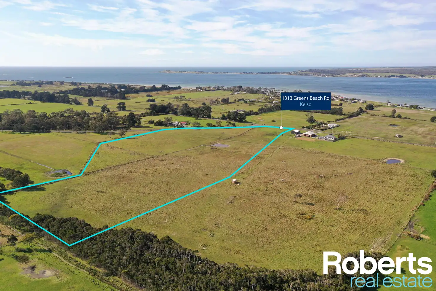 Main view of Homely land listing, LOT 2, 1313 Greens Beach Road, Kelso TAS 7270