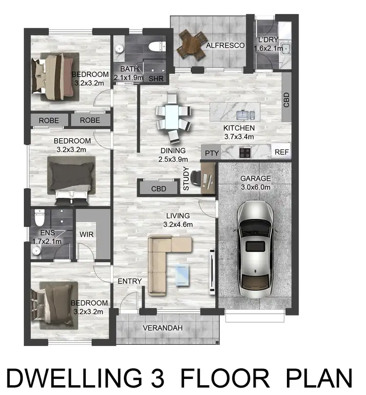 Main view of Homely unit listing, 3/24 Liffey Street, Carrick TAS 7291