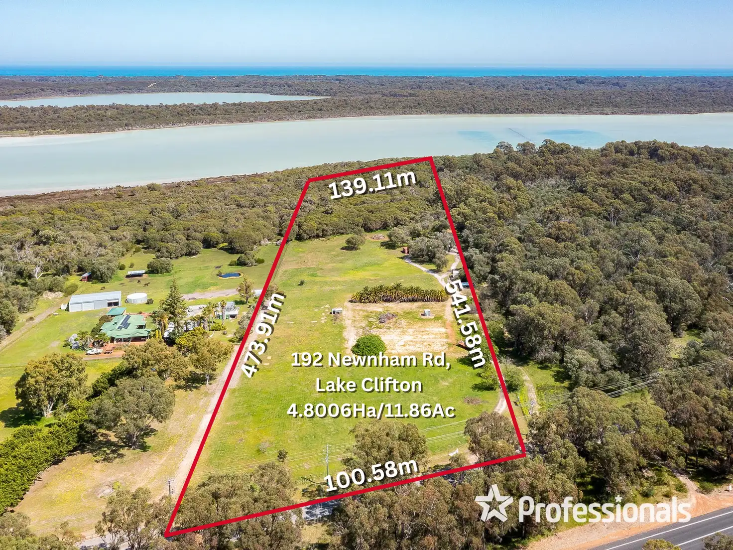 Main view of Homely land listing, 192 Newnham Road, Lake Clifton WA 6215