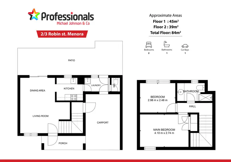 Fifth view of Homely townhouse listing, 2/3 Robin Street, Menora WA 6050
