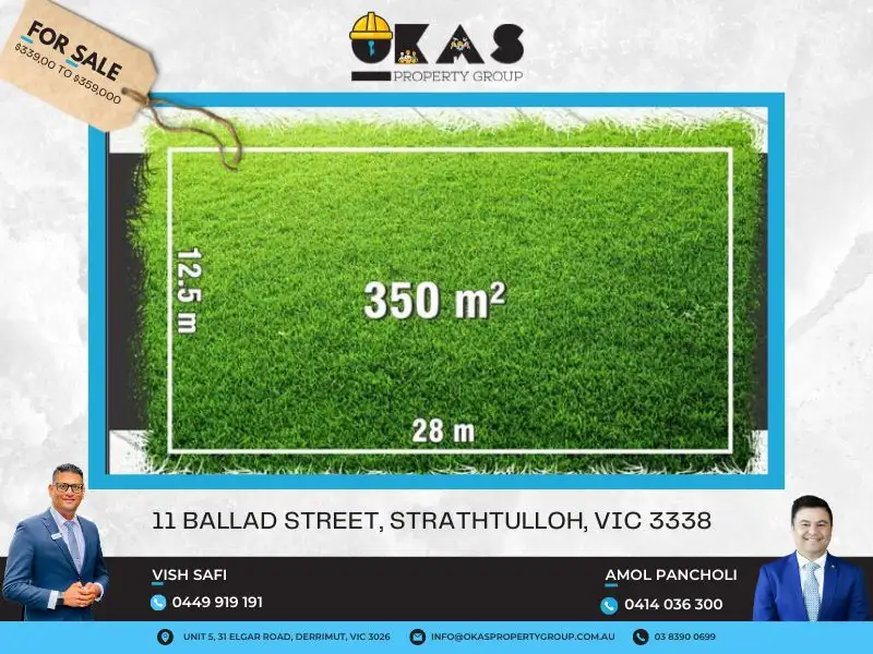 Main view of Homely land listing, 11 Ballad Street, Strathtulloh VIC 3338
