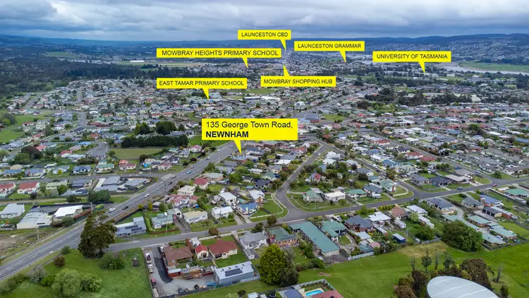 Second view of Homely house listing, 135 Georgetown Road, Newnham TAS 7248