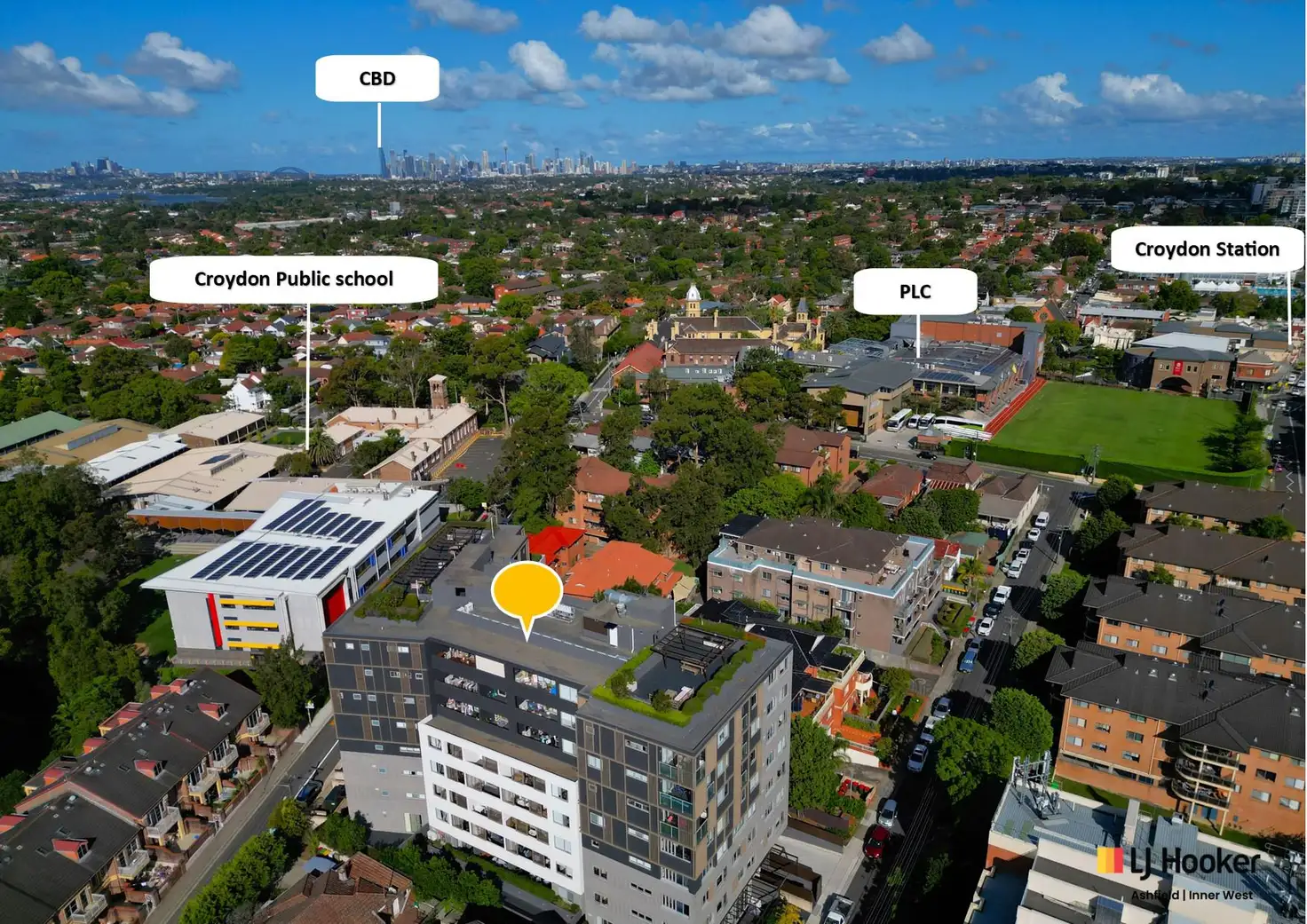 Main view of Homely unit listing, 307/17 Grosvenor Street, Croydon NSW 2132