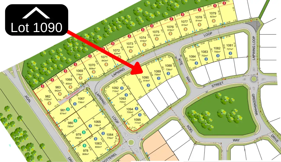 Main view of Homely land listing, LOT 1090, 17 Lapwing Loop, Djugun WA 6725