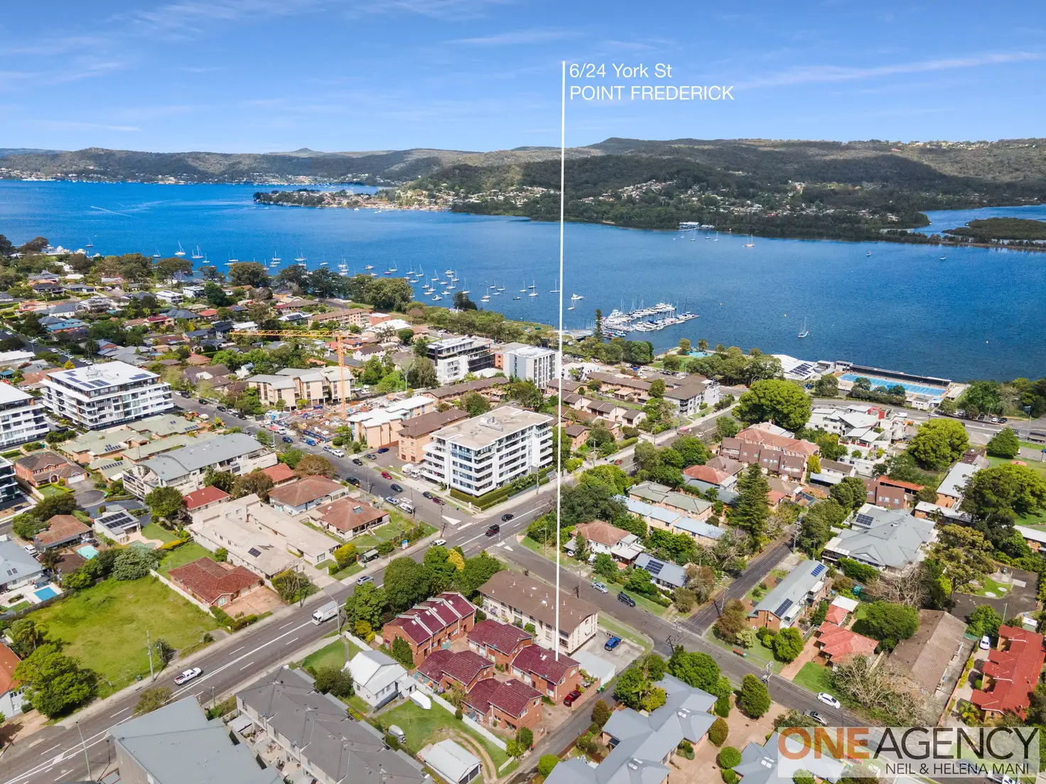 Main view of Homely townhouse listing, 6/24 York Street, Point Frederick NSW 2250