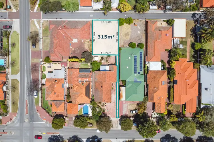 Main view of Homely land listing, 111A Second Avenue, Mount Lawley WA 6050