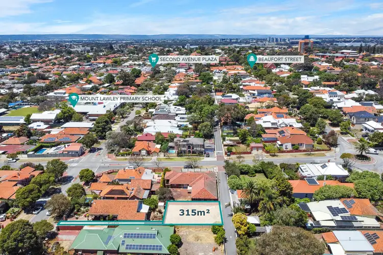 Third view of Homely land listing, 111A Second Avenue, Mount Lawley WA 6050