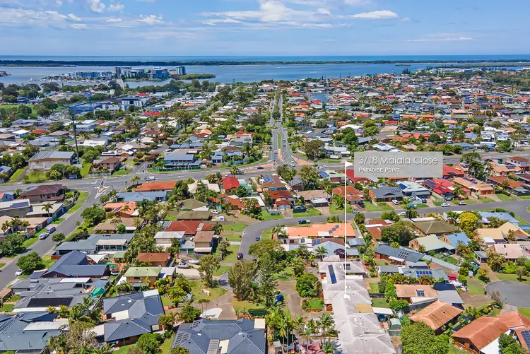 Second view of Homely unit listing, 3/18 Maiala Close, Paradise Point QLD 4216