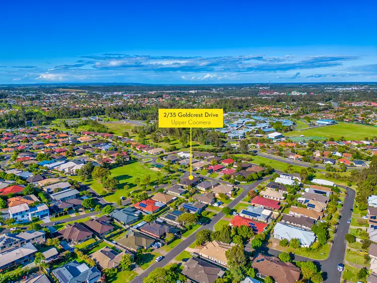Second view of Homely semi-detached listing, 2/35 goldcrest drive, Upper Coomera QLD 4209