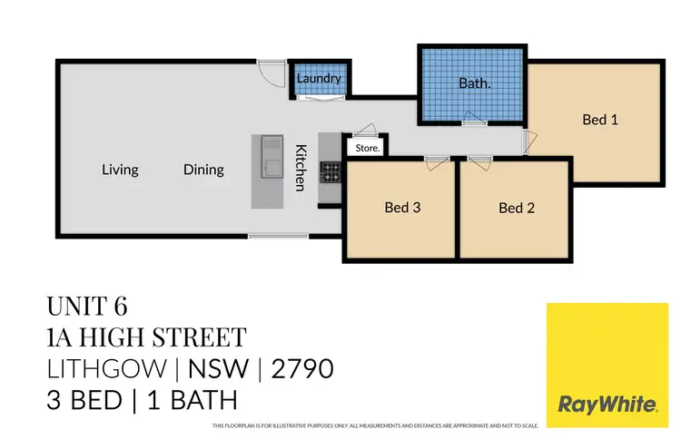 Third view of Homely unit listing, 1A High Street, Lithgow NSW 2790