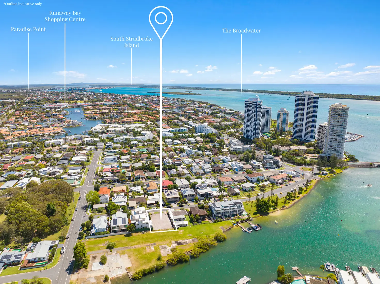 Main view of Homely land listing, 18 Ray Street, Runaway Bay QLD 4216