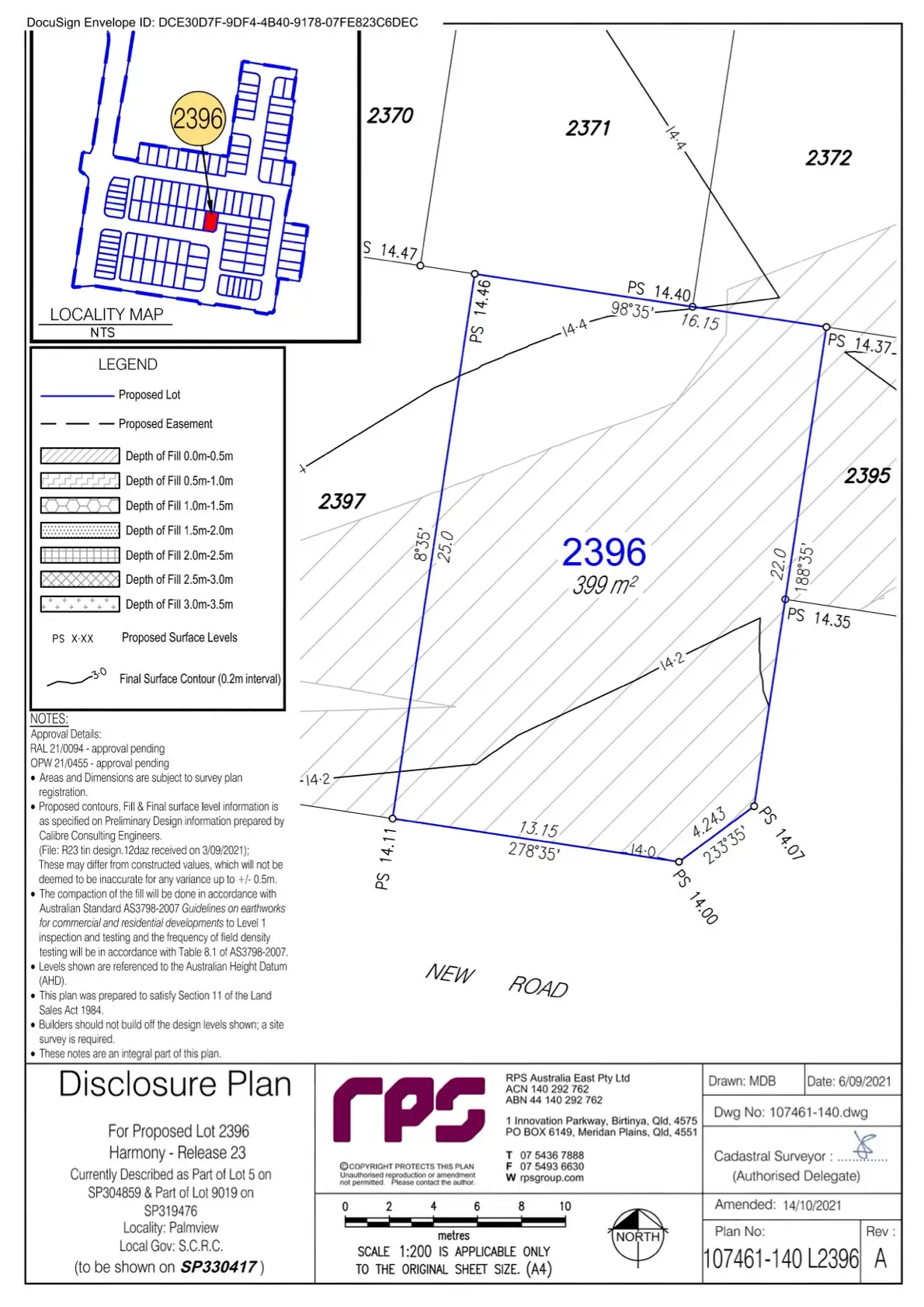 Main view of Homely land listing, LOT 2396, Staccato Way, Palmview QLD 4553