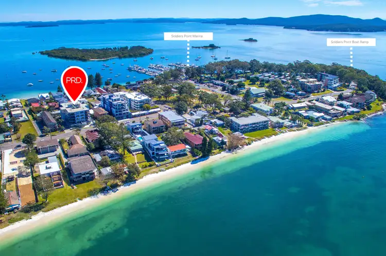 Second view of Homely apartment listing, 2/12-14 Soldiers Point Road, Soldiers Point NSW 2317
