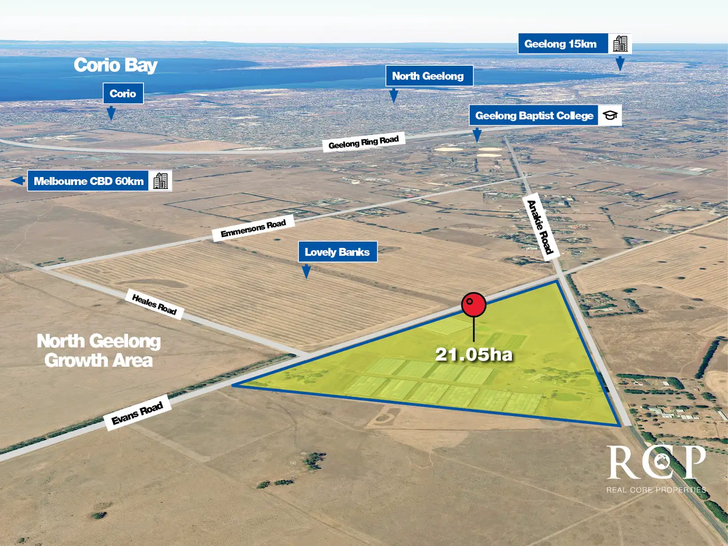 Main view of Homely land listing, 810-870 Anakie Road, Lovely Banks VIC 3213
