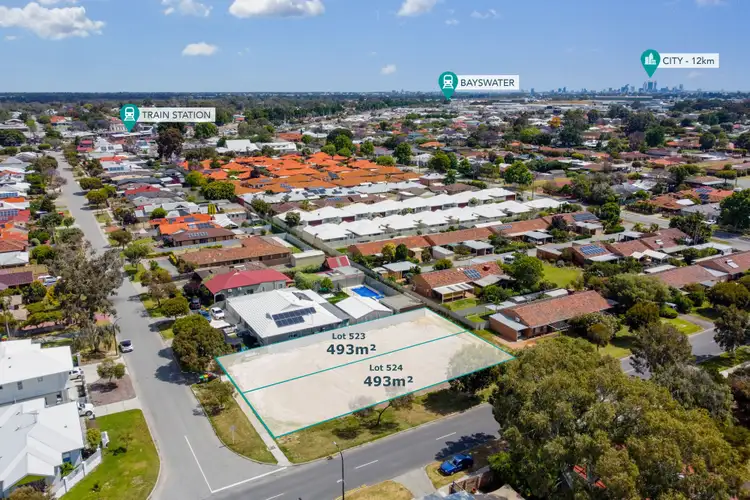 Second view of Homely land listing, 59 First Avenue, Bassendean WA 6054