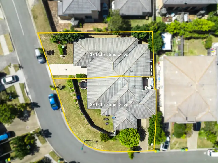 Second view of Homely semi-detached listing, 1 & 2/4 Christine Drive, Coomera QLD 4209