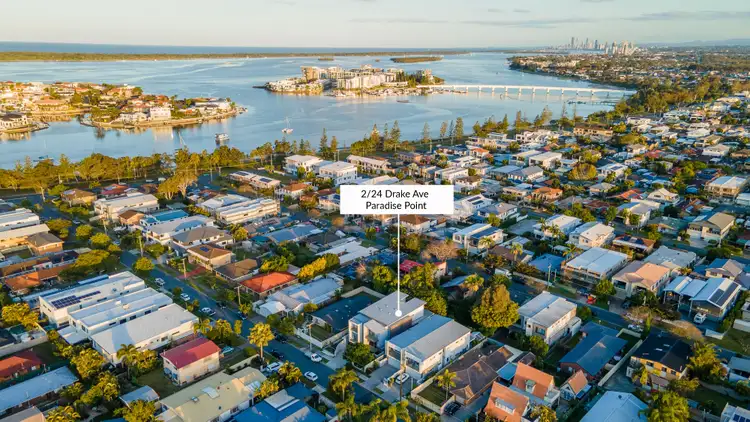 Third view of Homely villa listing, 2/24 Drake Avenue, Paradise Point QLD 4216