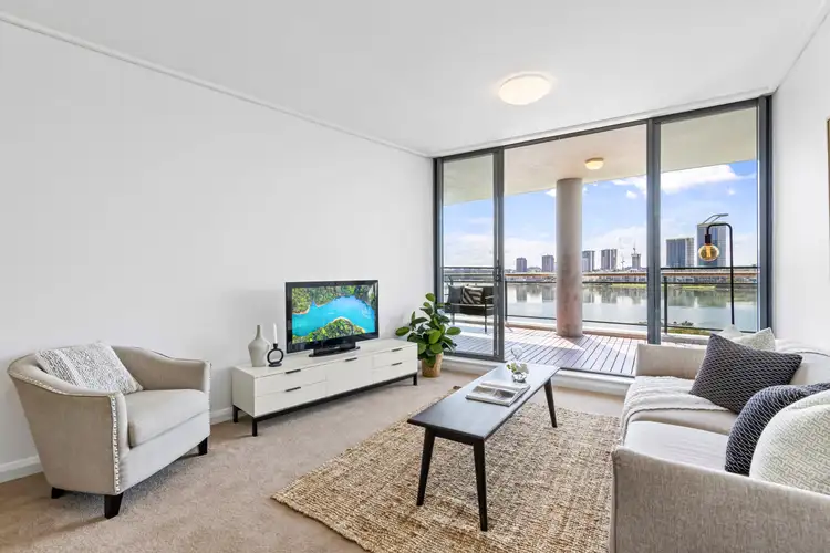 Fourth view of Homely apartment listing, 128/27 Bennelong Parkway, Wentworth Point NSW 2127