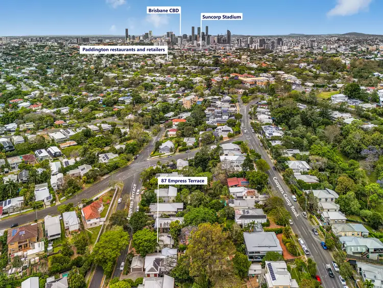 Second view of Homely house listing, 87 Empress Terrace, Bardon QLD 4065
