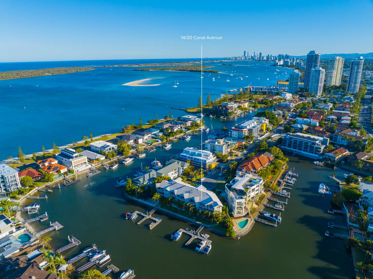 Main view of Homely unit listing, 14/20 Canal Avenue, Runaway Bay QLD 4216