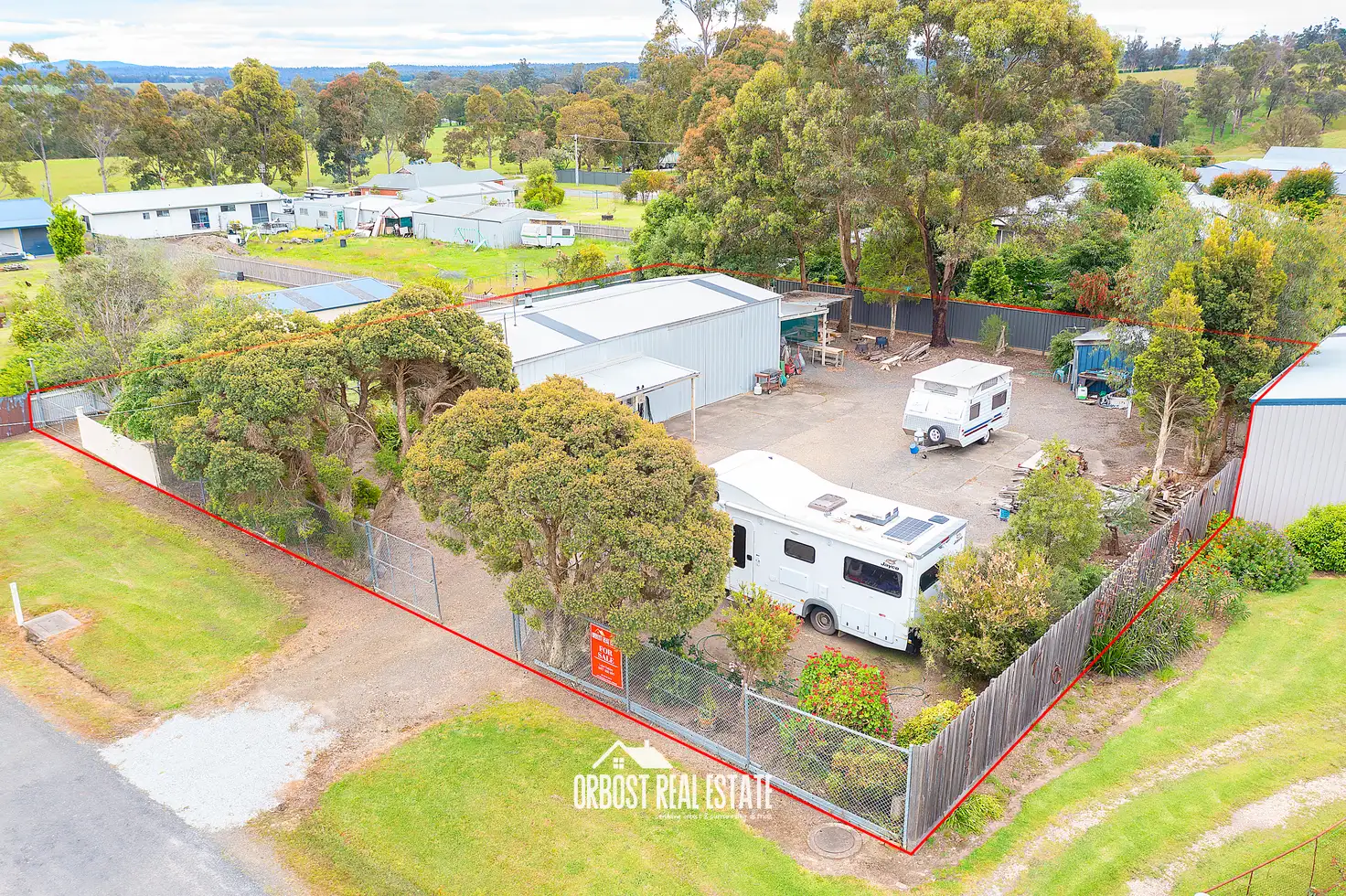 Main view of Homely land listing, 1 David Street, Orbost VIC 3888