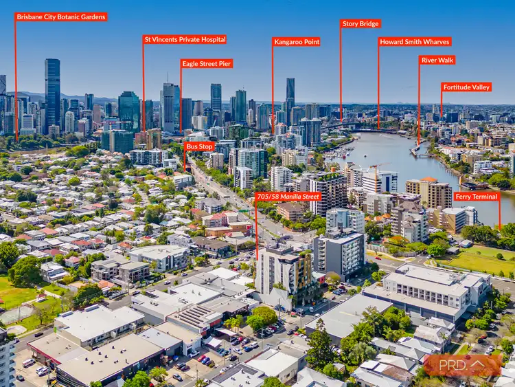 Second view of Homely unit listing, 705/58 Manilla Street, East Brisbane QLD 4169