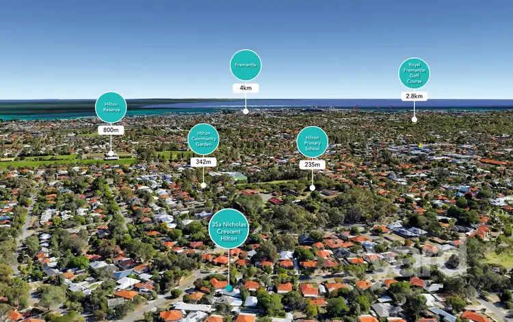 Second view of Homely house listing, 35A Nicholas Crescent, Hilton WA 6163