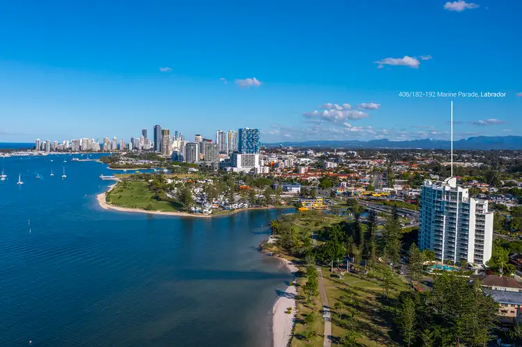 Second view of Homely unit listing, 406/182 Marine Parade, Labrador QLD 4215