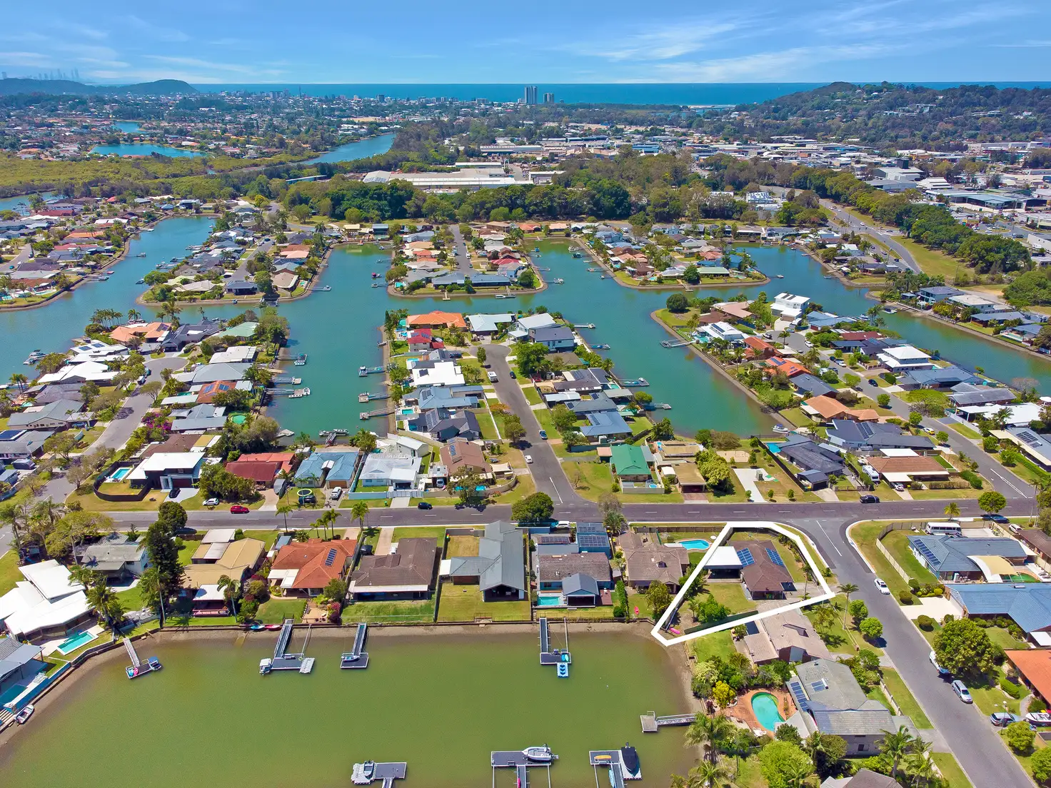 Main view of Homely house listing, 1 Headsail Court, Currumbin Waters QLD 4223