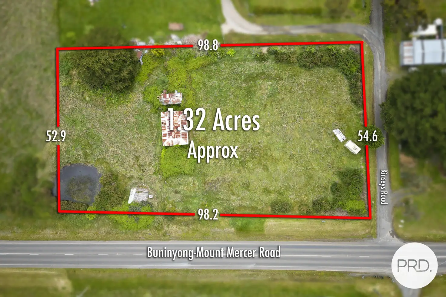 Main view of Homely land listing, CA2 Cnr Kinseys and Buninyong Mt Mercer Road, Durham Lead VIC 3352