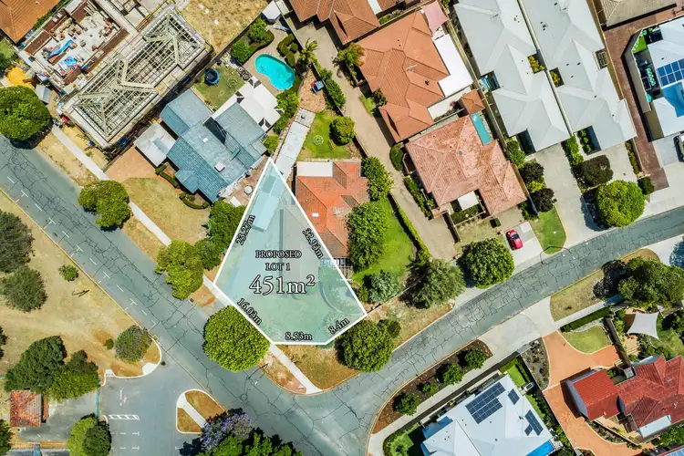 Main view of Homely land listing, LOT 1 (Prop), 2 Henning Crescent, Manning WA 6152