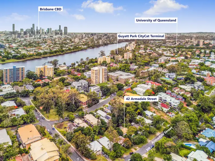 Main view of Homely house listing, 42 Armadale Street, St Lucia QLD 4067