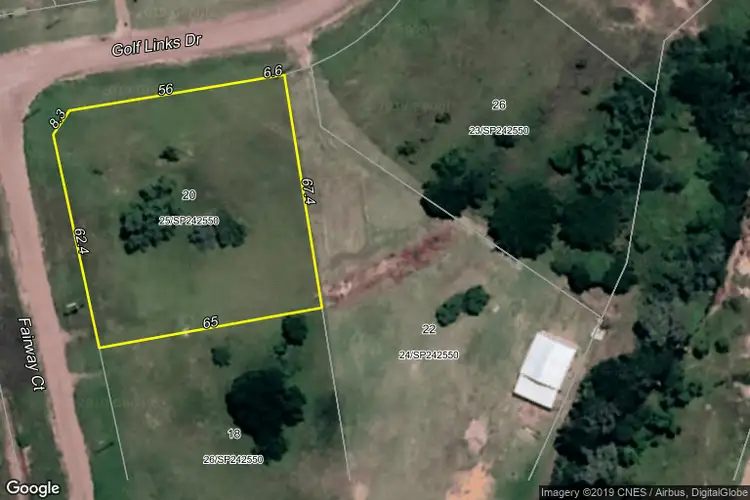Main view of Homely land listing, 20 Fairway Court, Toll QLD 4820