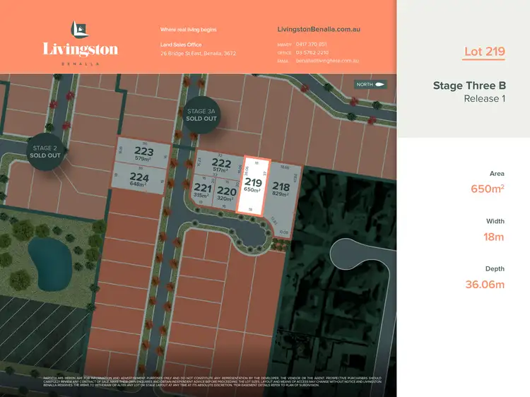 Lot 219 Livingston Estate, Benalla VIC 3672
