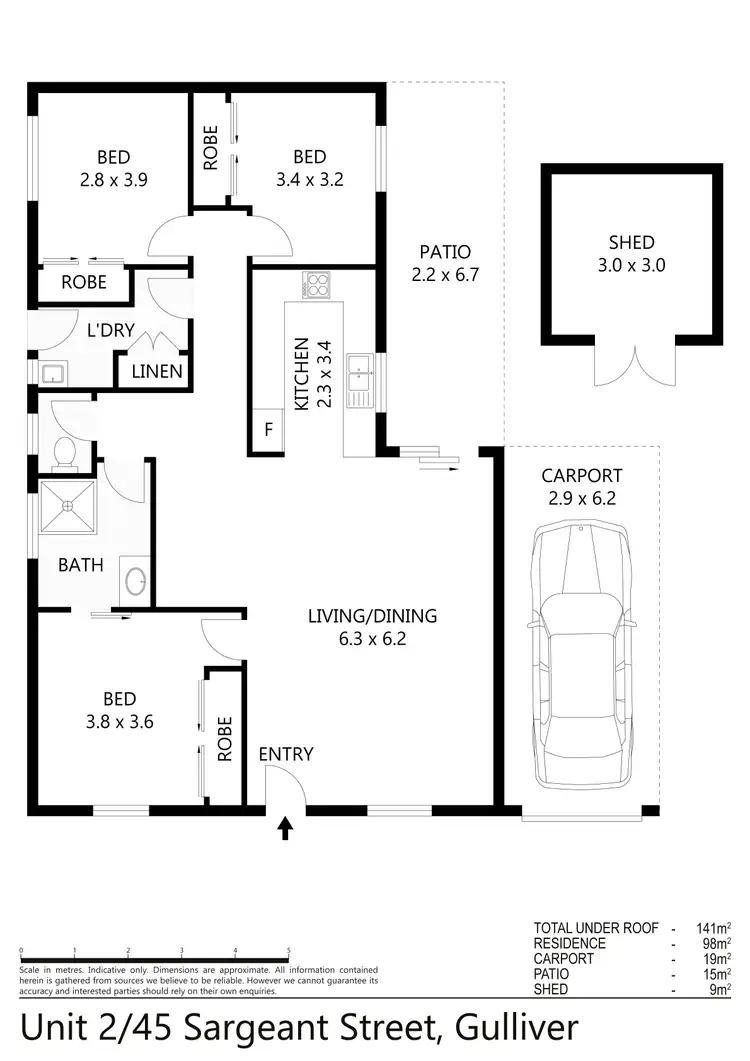 Seventh view of Homely house listing, 2/45 Sargeant Street, Gulliver QLD 4812