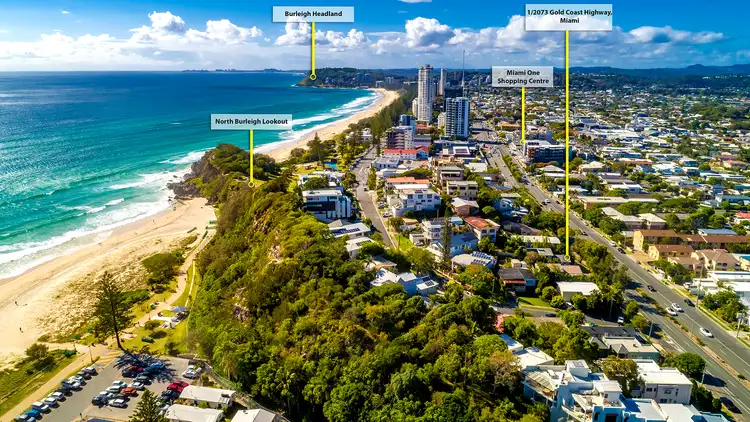 Second view of Homely unit listing, 1/2073 Gold Coast Highway, Miami QLD 4220