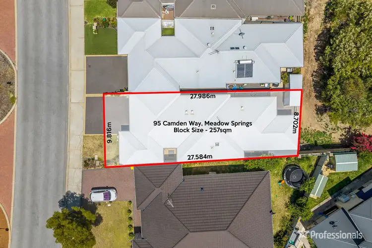 Second view of Homely house listing, 95 Camden Way, Meadow Springs WA 6210