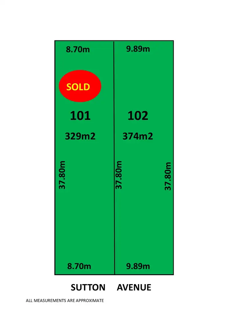 Lot 102 30 Sutton Avenue, Seacombe Gardens SA 5047