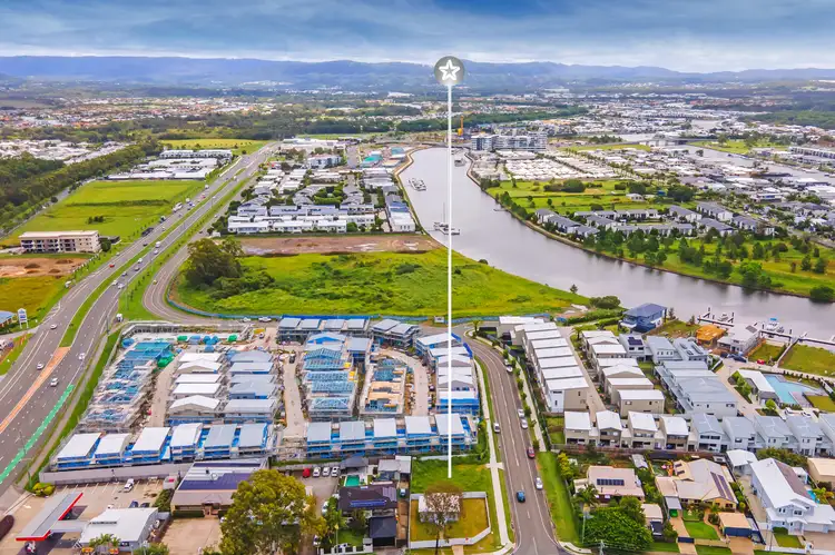 Second view of Homely land listing, 215 Marina Quays Boulevard, Hope Island QLD 4212