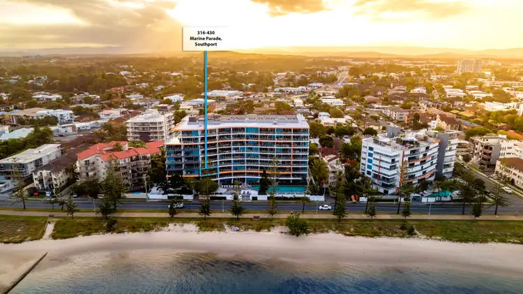 Main view of Homely apartment listing, 316/430 Marine Parade, Biggera Waters QLD 4216