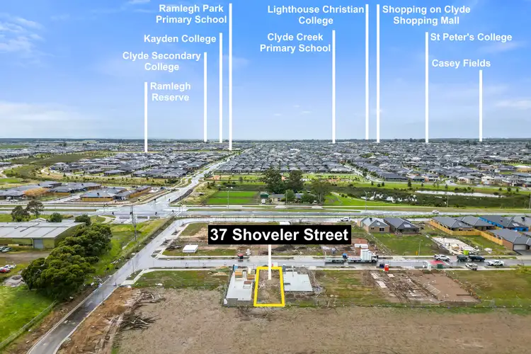Third view of Homely land listing, 37 Shoveler Street, Clyde North VIC 3978