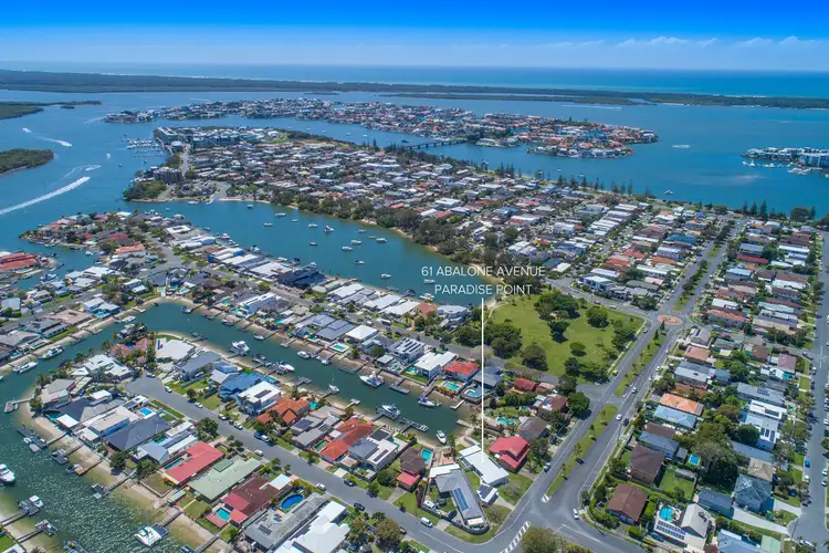 Second view of Homely house listing, 61 Abalone Avenue, Paradise Point QLD 4216
