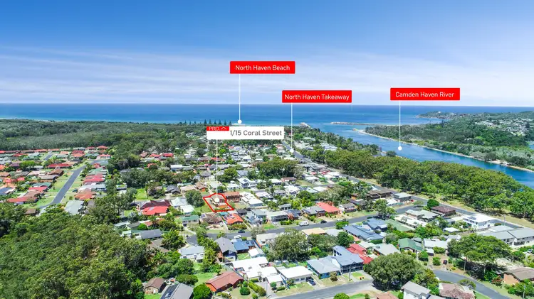 Second view of Homely villa listing, 1/15 Coral Street, North Haven NSW 2443