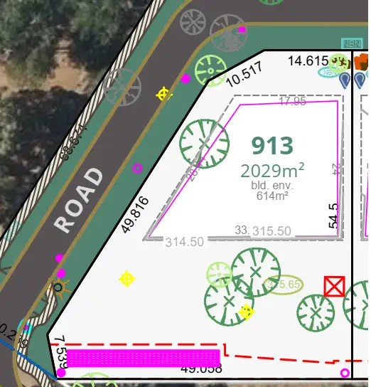 Main view of Homely land listing, LOT 913 Lawnbrook Road West, Walliston WA 6076