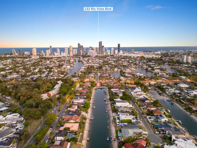 Fifth view of Homely house listing, 133 Rio Vista Boulevard, Broadbeach Waters QLD 4218