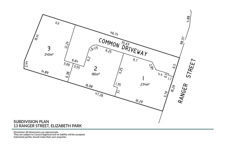 Second view of Homely land listing, 13 Ranger Street, Elizabeth Park SA 5113