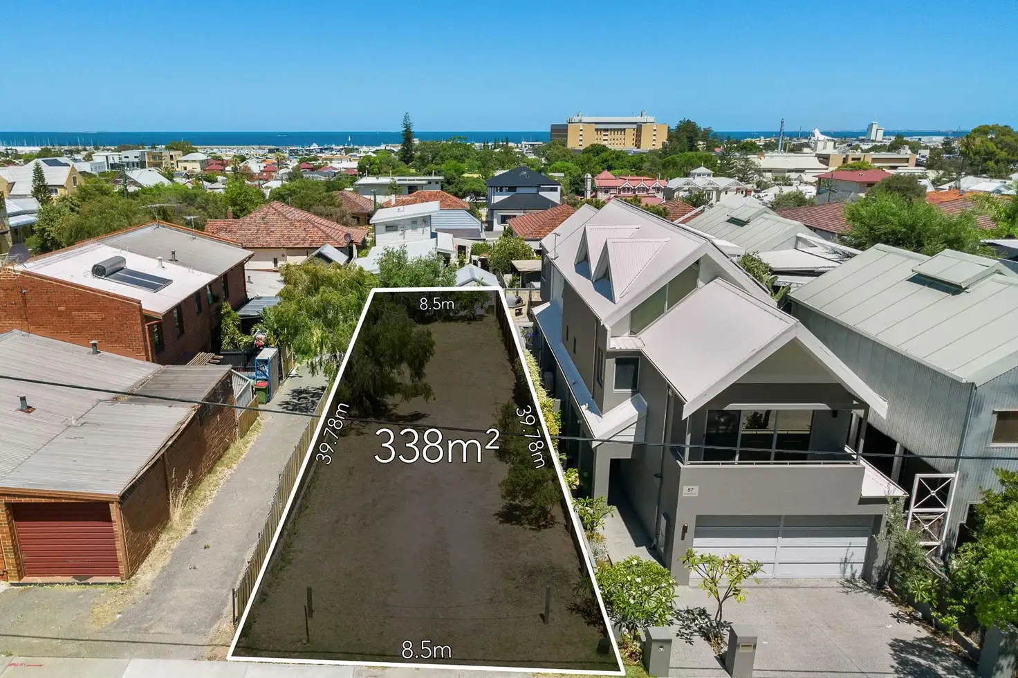 Main view of Homely land listing, 57A Swanbourne Street, Fremantle WA 6160