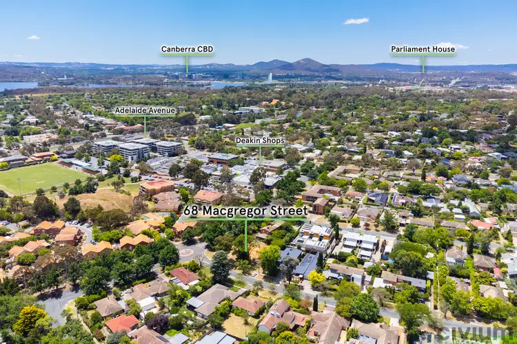 Third view of Homely land listing, 68 Macgregor Street, Deakin ACT 2600