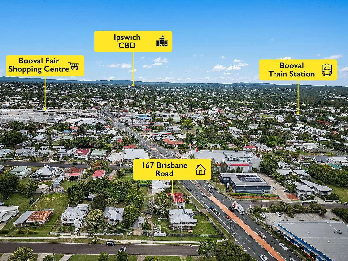 Main view of Homely house listing, 167 Brisbane Road, Booval QLD 4304